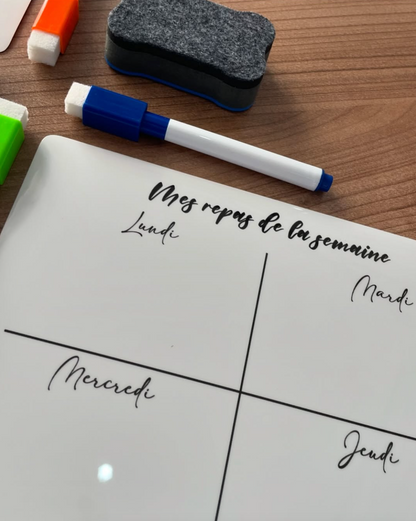 Pack Planificateur Magnétique Uniorg